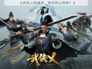 《武侠乂游墙术：真有那么神奇？》