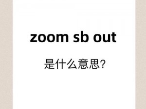 为什么要使用 ZoomOut+ZoomIn？它能解决什么问题？