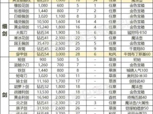 神武3：60级装备满属性攻略详解手册——装备强化与属性最大化指南