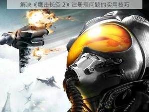 解决《鹰击长空 2》注册表问题的实用技巧