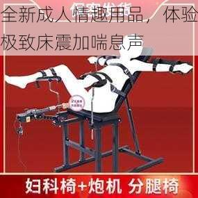 全新成人情趣用品，体验极致床震加喘息声