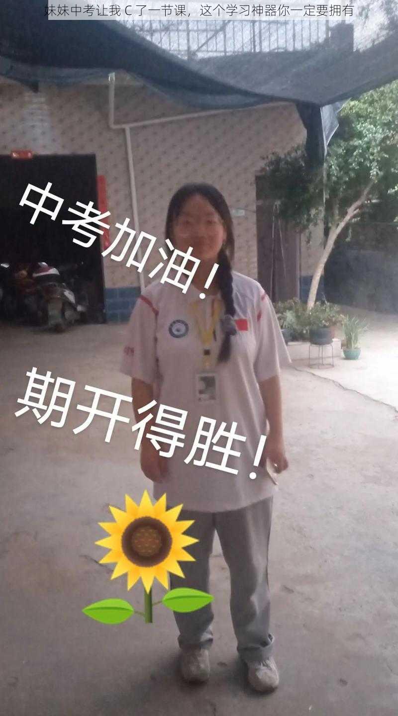 妹妹中考让我 C 了一节课，这个学习神器你一定要拥有