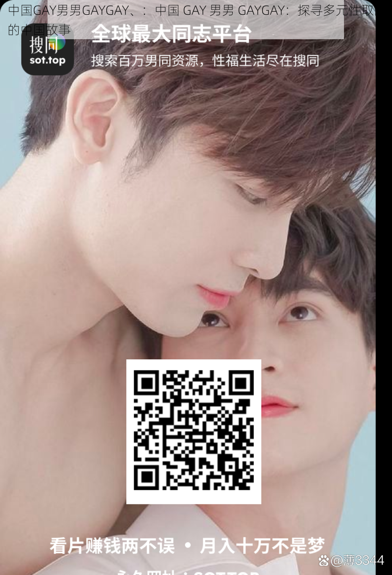 中国GAY男男GAYGAY、：中国 GAY 男男 GAYGAY：探寻多元性取向的中国故事