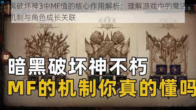 暗黑破坏神3中MF值的核心作用解析：理解游戏中的魔法掉落机制与角色成长关联