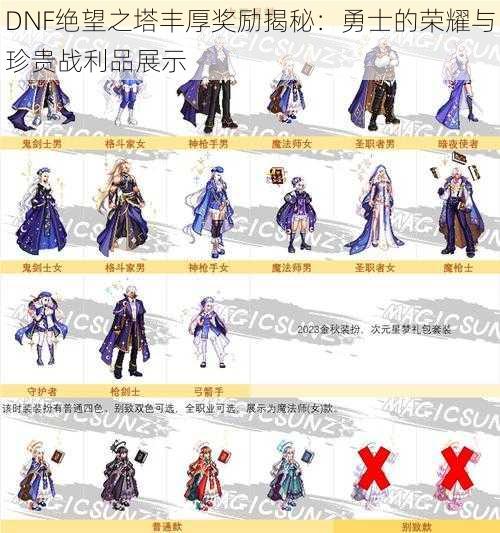 DNF绝望之塔丰厚奖励揭秘：勇士的荣耀与珍贵战利品展示