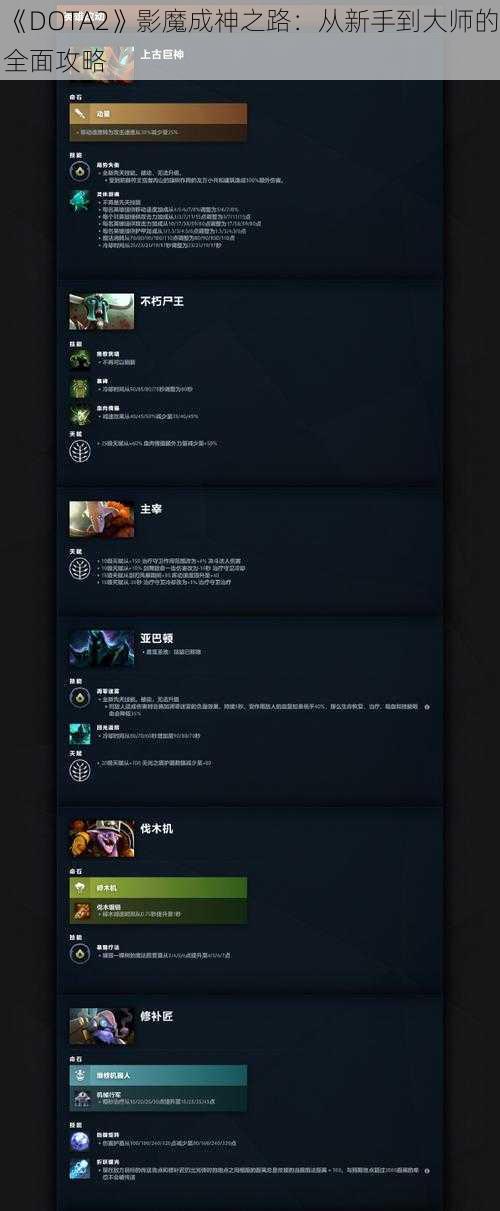 《DOTA2》影魔成神之路：从新手到大师的全面攻略