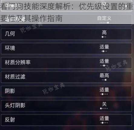 看门狗技能深度解析：优先级设置的重要性及其操作指南