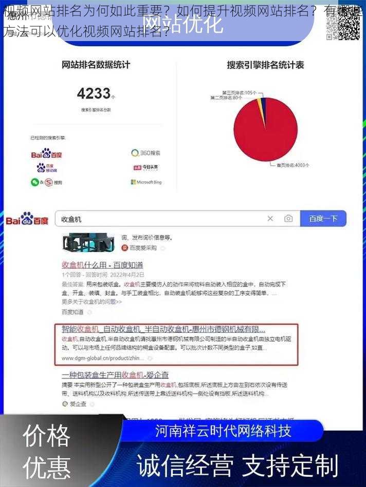 视频网站排名为何如此重要？如何提升视频网站排名？有哪些方法可以优化视频网站排名？