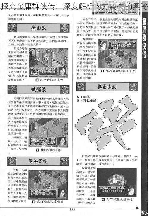 探究金庸群侠传：深度解析内力属性的奥秘