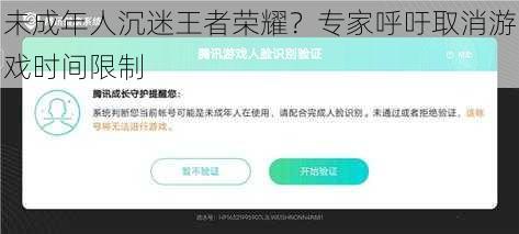 未成年人沉迷王者荣耀？专家呼吁取消游戏时间限制