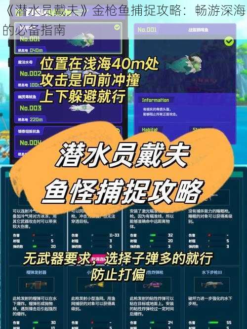 《潜水员戴夫》金枪鱼捕捉攻略：畅游深海的必备指南